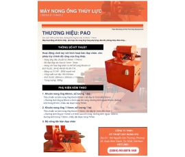 MÁY NONG ỐNG 701